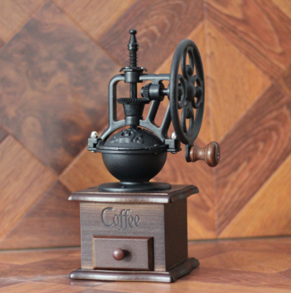 Manual Coffee Grinder with Ferris Wheel Design