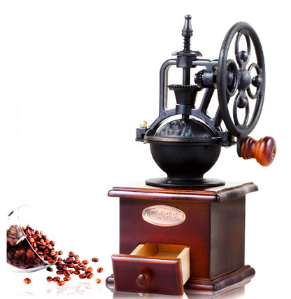 Manual Coffee Grinder with Ferris Wheel Design