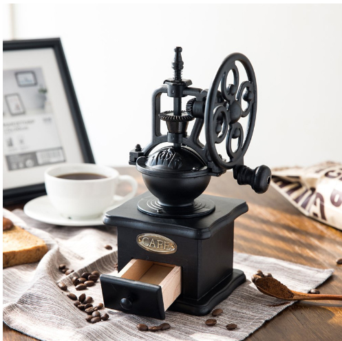 Manual Coffee Grinder with Ferris Wheel Design